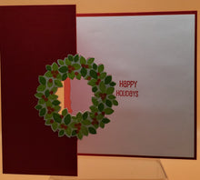 Load image into Gallery viewer, Red Happy Holidays